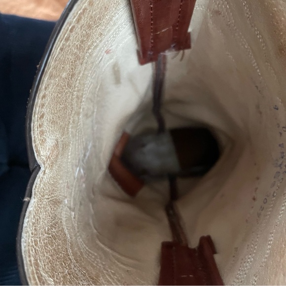 Frye western midcalf boots in oxblood red - Picture 13 of 14